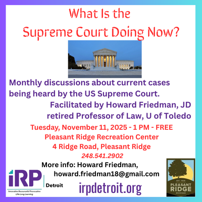 What Is the Supreme Court Doing Now